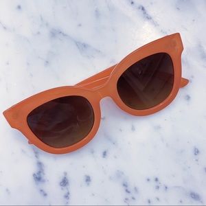 HP ✨ NWOT LOFT Salmon Oversized Sunglasses